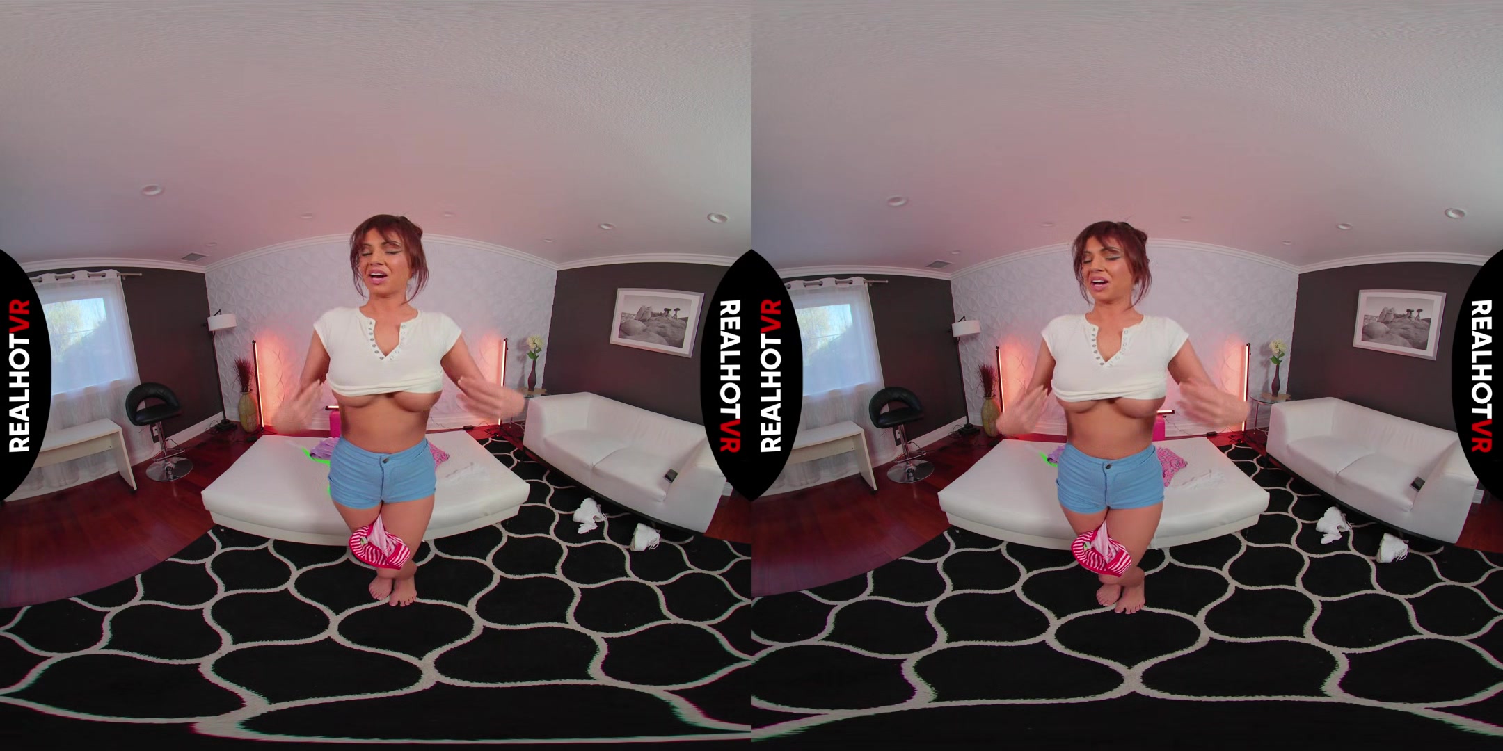 Latina Stripper Uses Her 36 Ddd Tits To Seduce You While Trying On Her Sexy Outfits