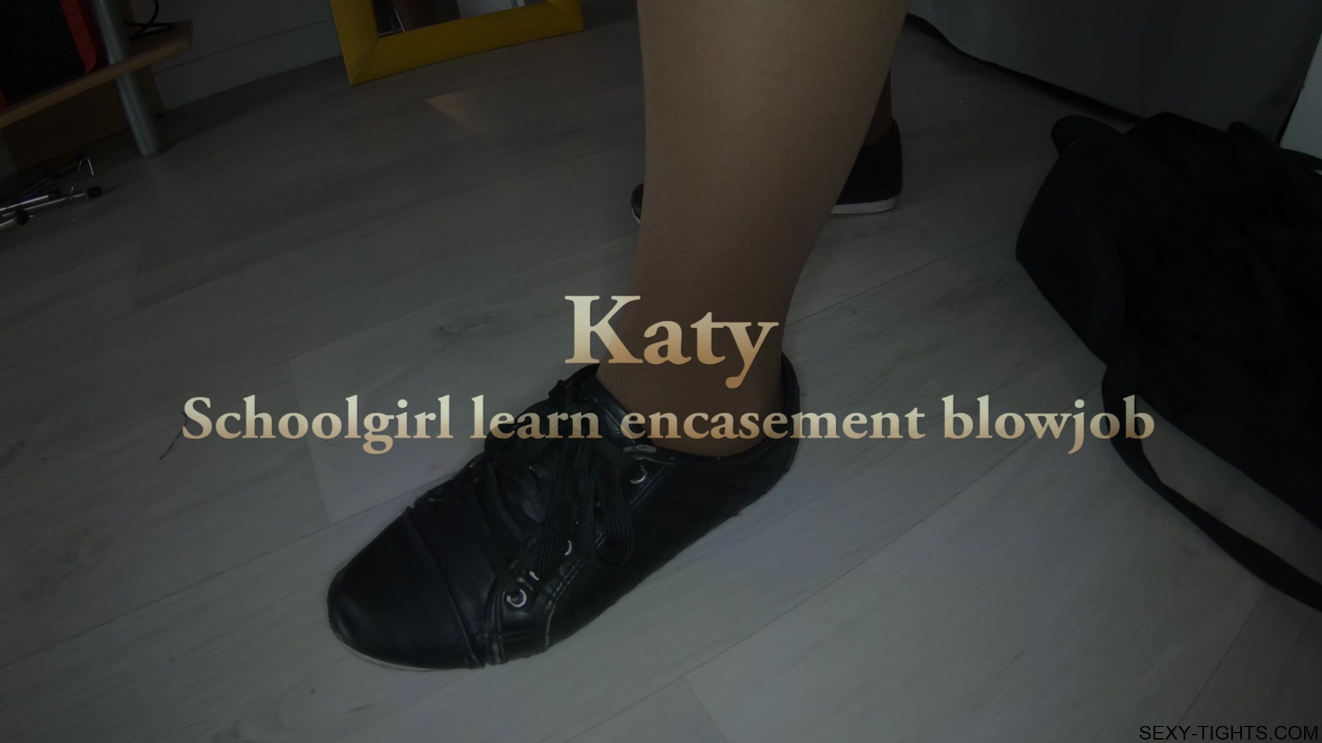 148 Katy Shoolgirl Encasement Nylon Blowjob - Sex Movies Featuring Sexy Tights