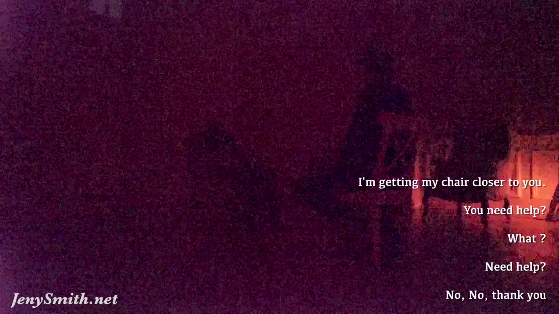 Psychologist in the darkness
