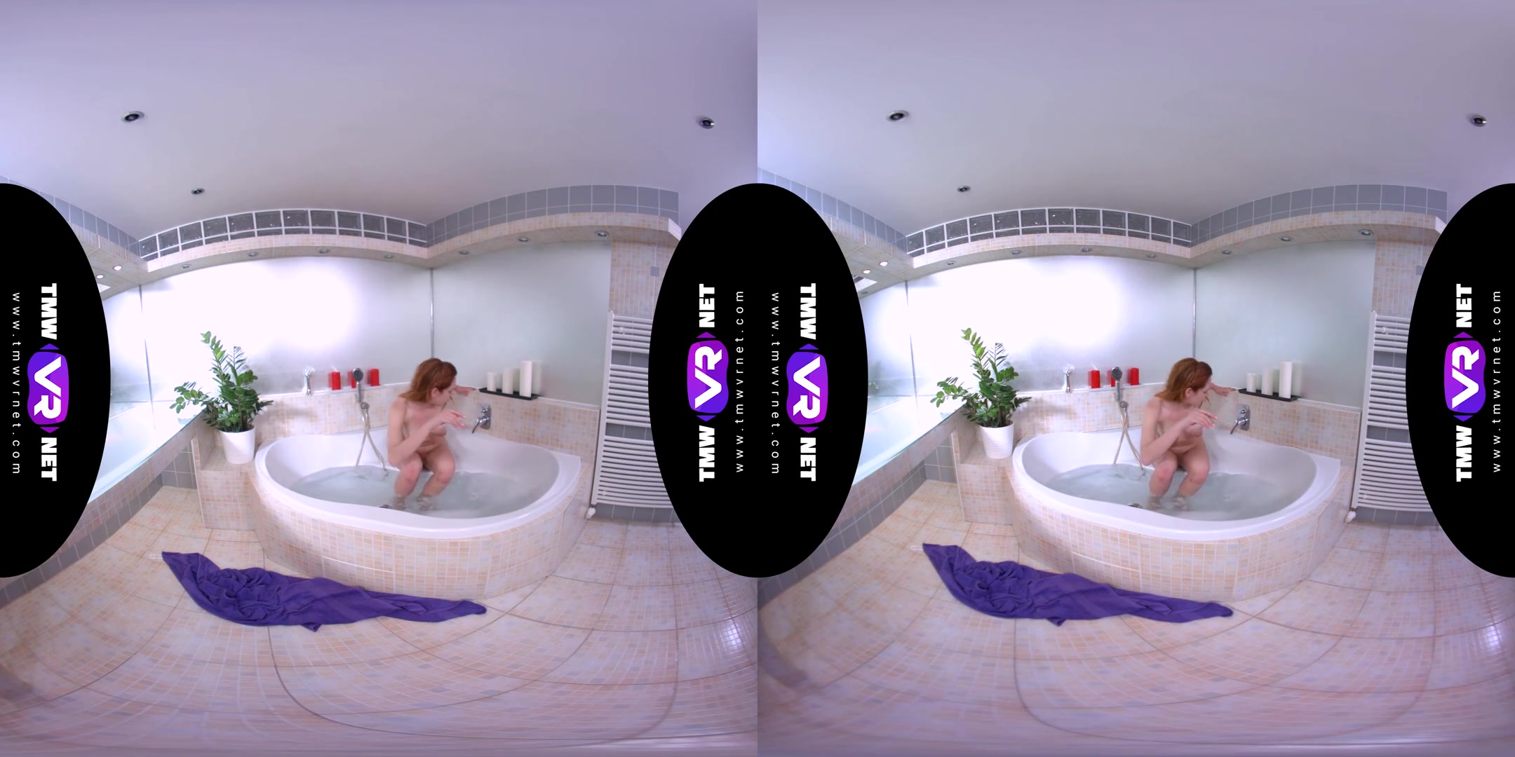 Candy Red in Soapy Masturbation In A Bath - TmwVRNet