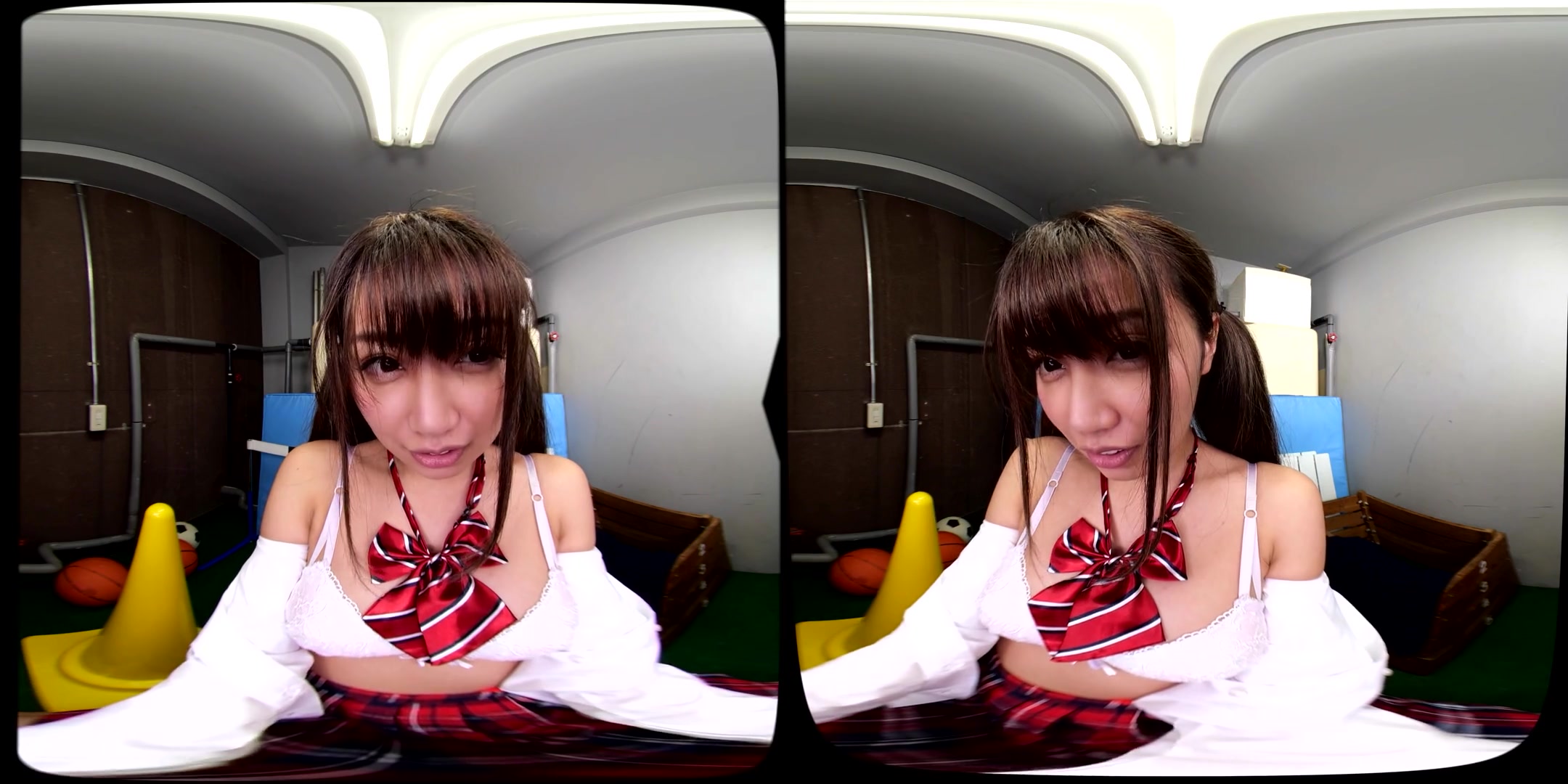 Virtual Dive: Me and Miho Abe Alone in a Classroom - Asian Underwear Tease
