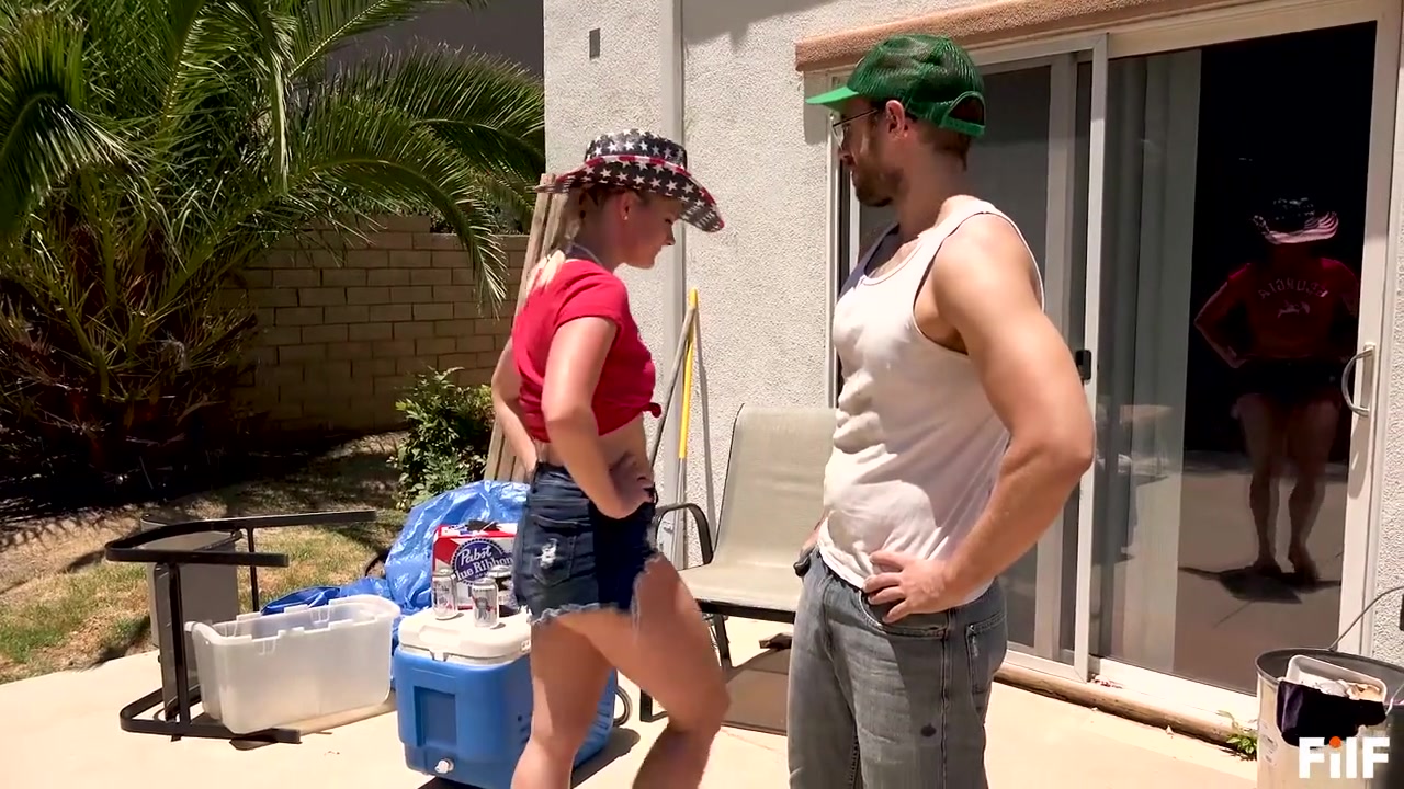 Lisey Sweet Country Ass 4th Of July Party