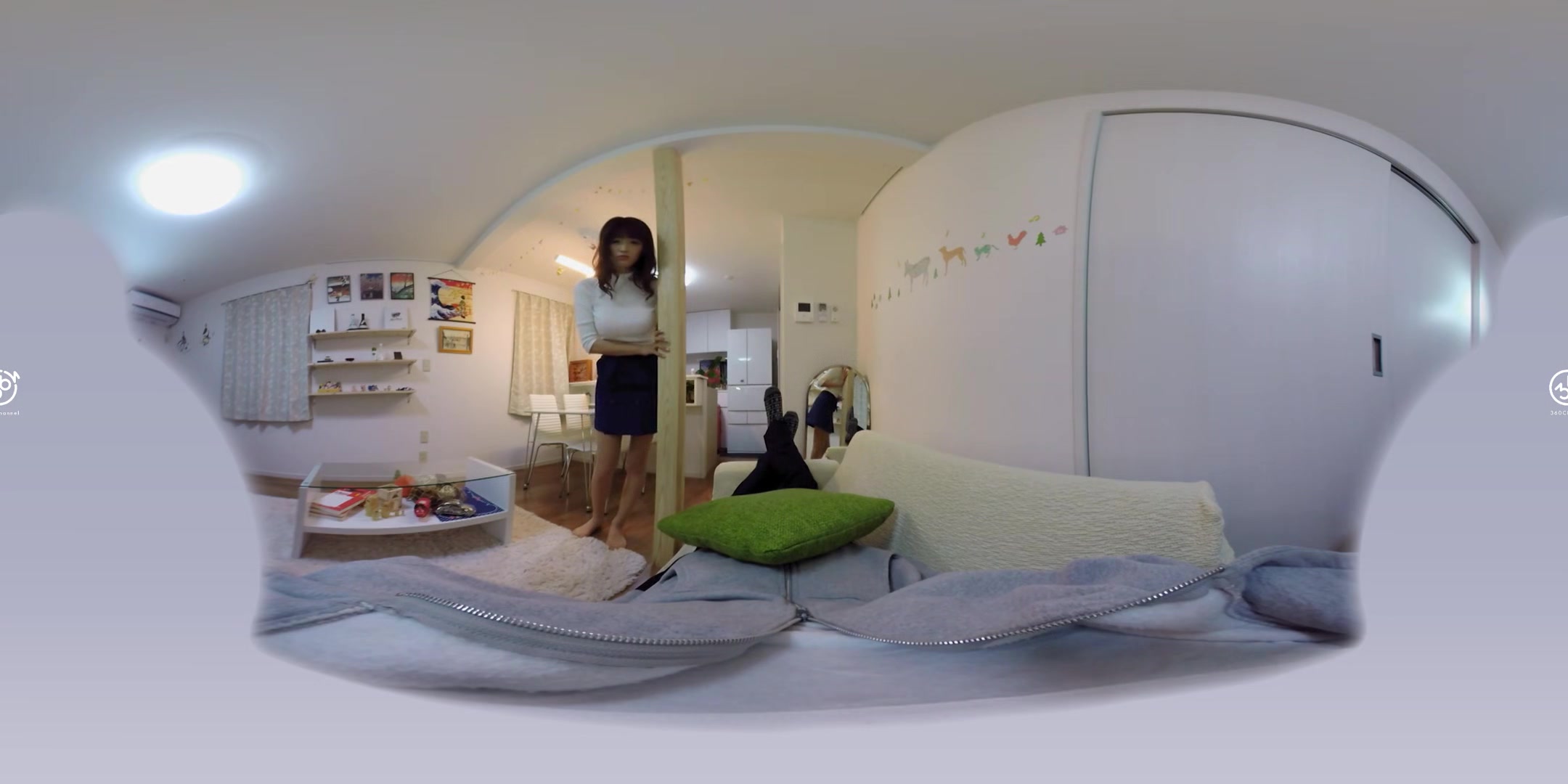 Mai Hakase's Gachi Temptation (Practice Edition); Busty Japanese Babe Solo Softcore Short VR