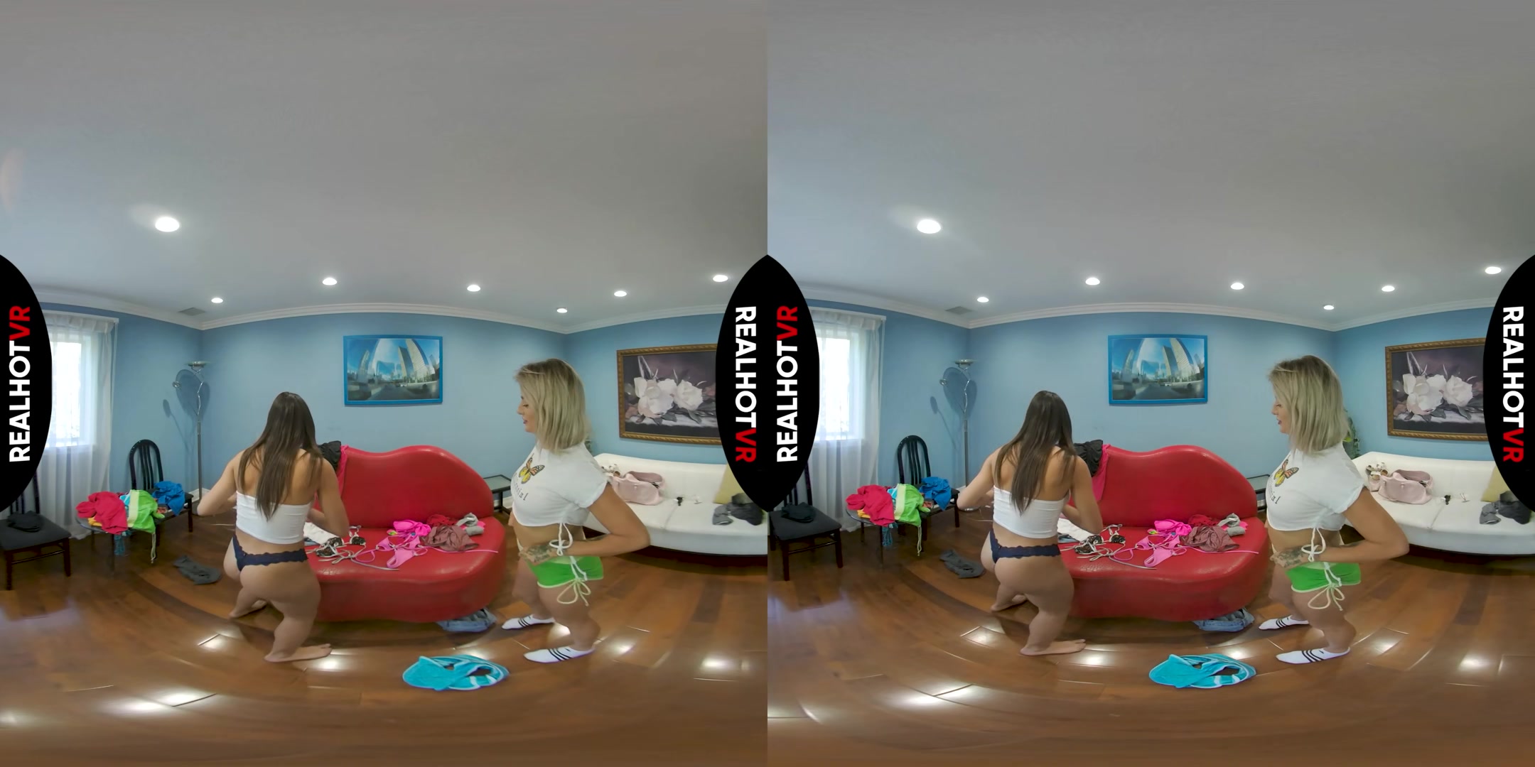 Behind The Scenes With Kylie Rocket & Harmony Rivers - RealHotVR