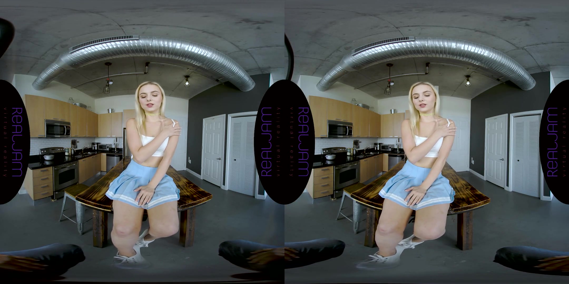 Student Aria Banks (Regular Version) - Cute Blonde teen 18+ Babe