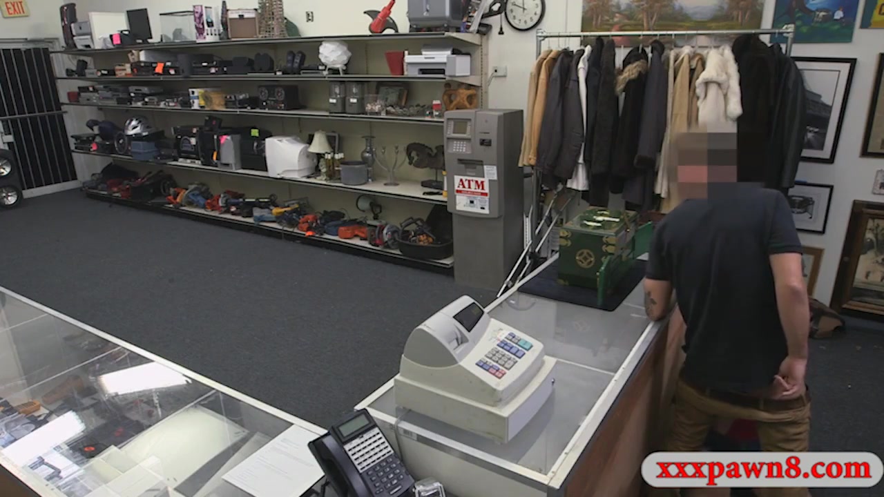 Big Boobs Amateur Blonde Woman Railed At The Pawnshop