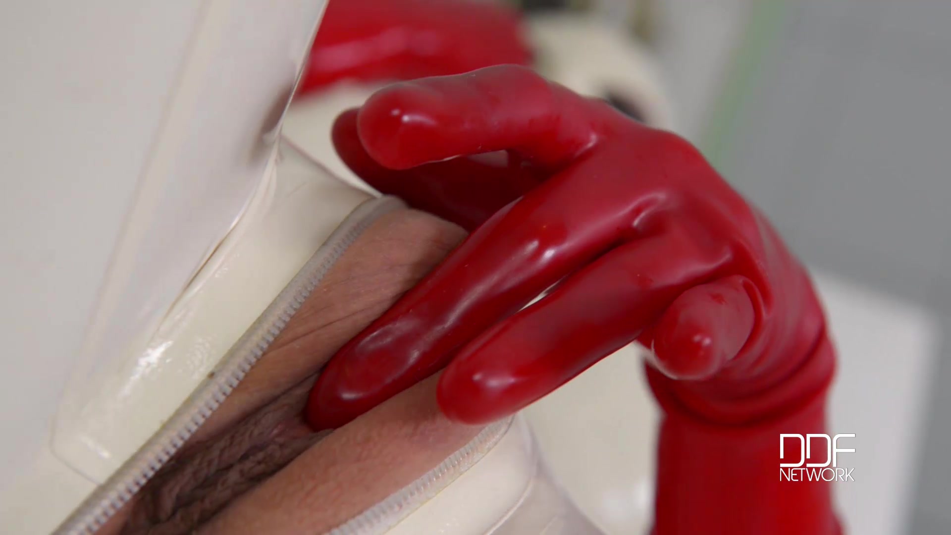 Latex Sex Goddess's Self-Spanking and Masturbation Solo - PornWorld