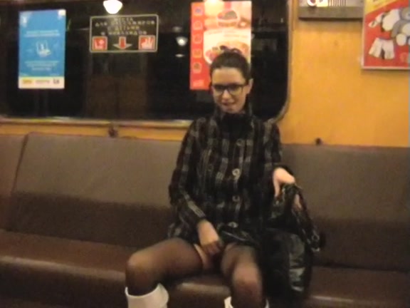 Bj in the restroom and public exposure