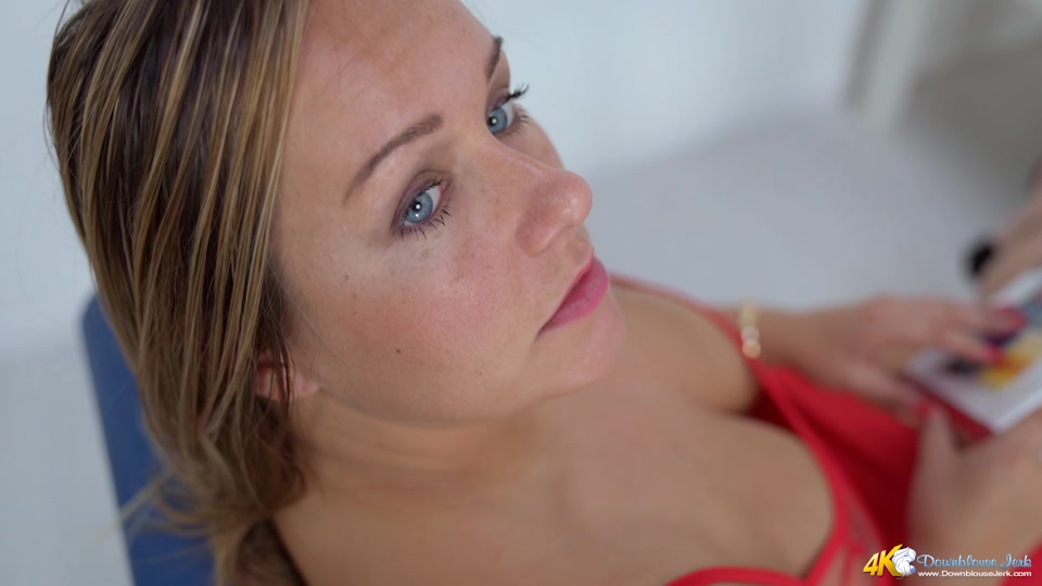 Ashley Rider in I Want To See You Spunk - DownblouseJerk