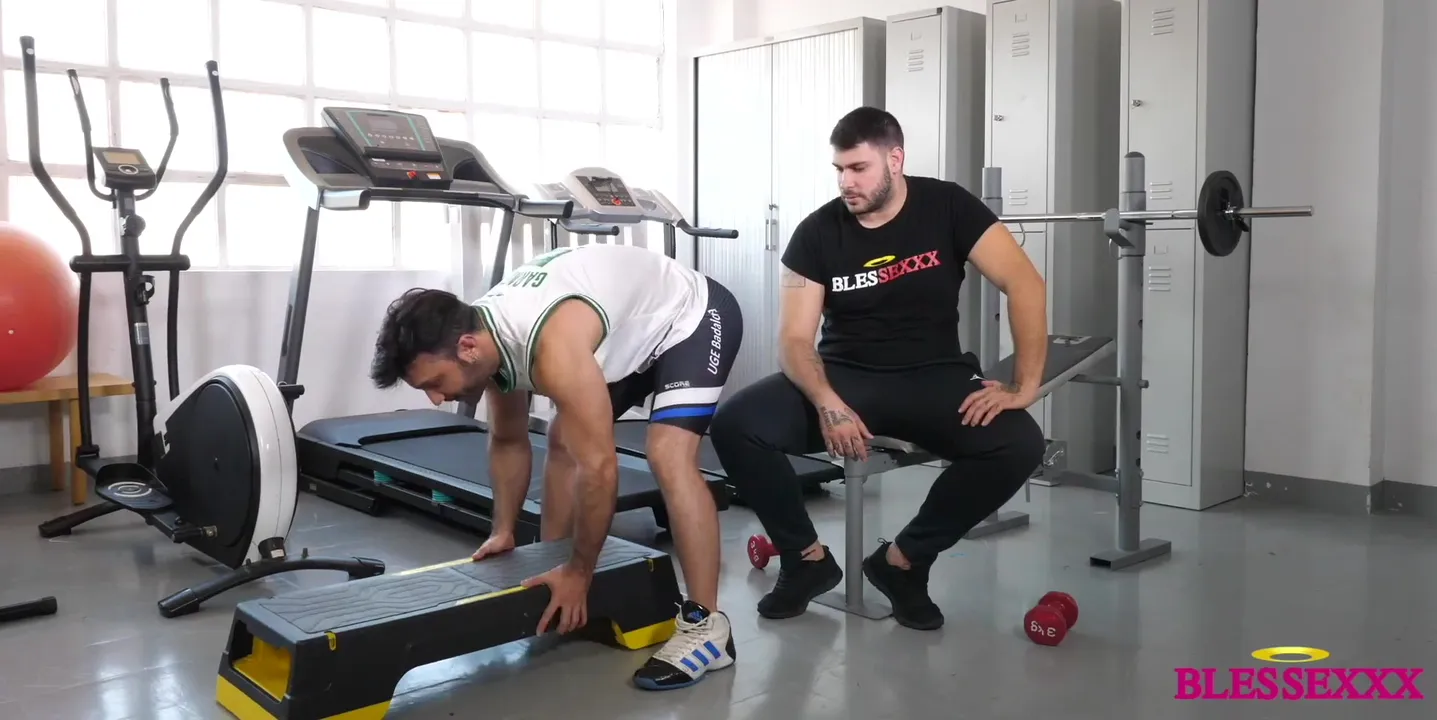 Kike Gil And Magic Javi - Giving It To The Hot Personal Trainer