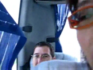 We were alone in the bus and my Asian wife got very horny