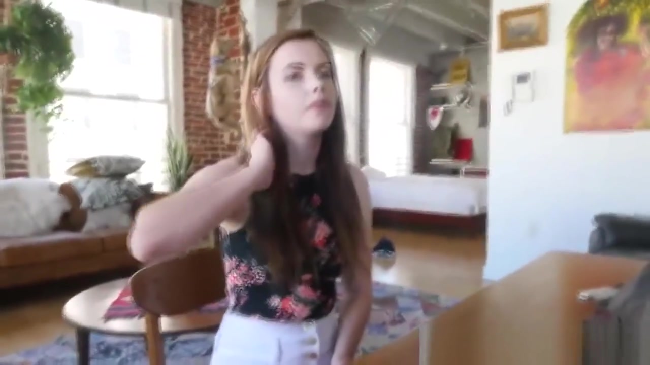 Redhead teen 18+ Enjoys a Black Cock