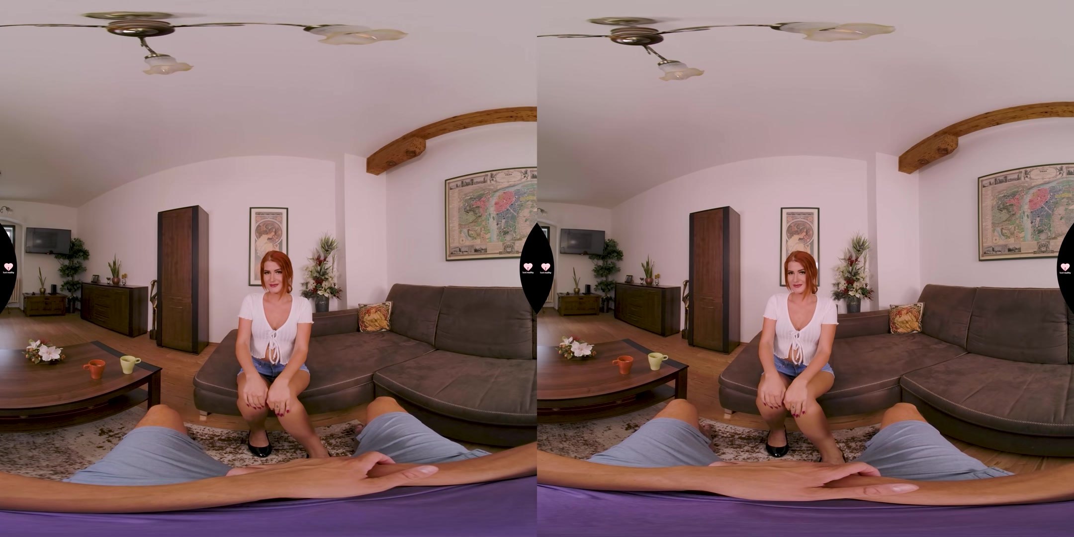 Hot Coffee With Redhead Neighbor - LustReality