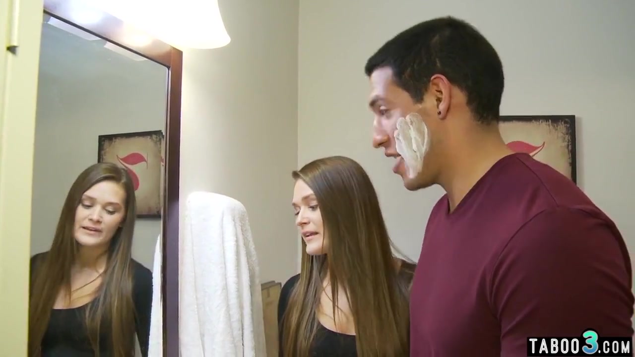 Nataly Gold, Abby Cross And Allison Moore - Arousing Stepmommy Wife Teaching Teenie Stepdaughter