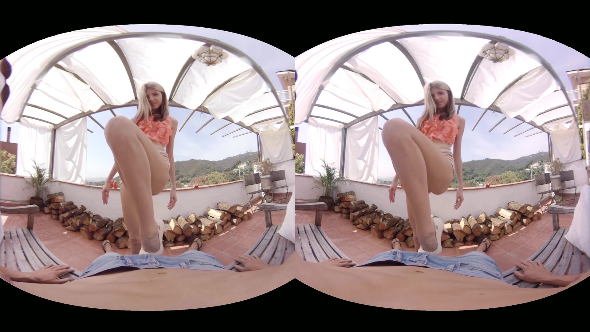 Gina Gerson Juan Lucho in Erasmus girl - VirtualRealPorn