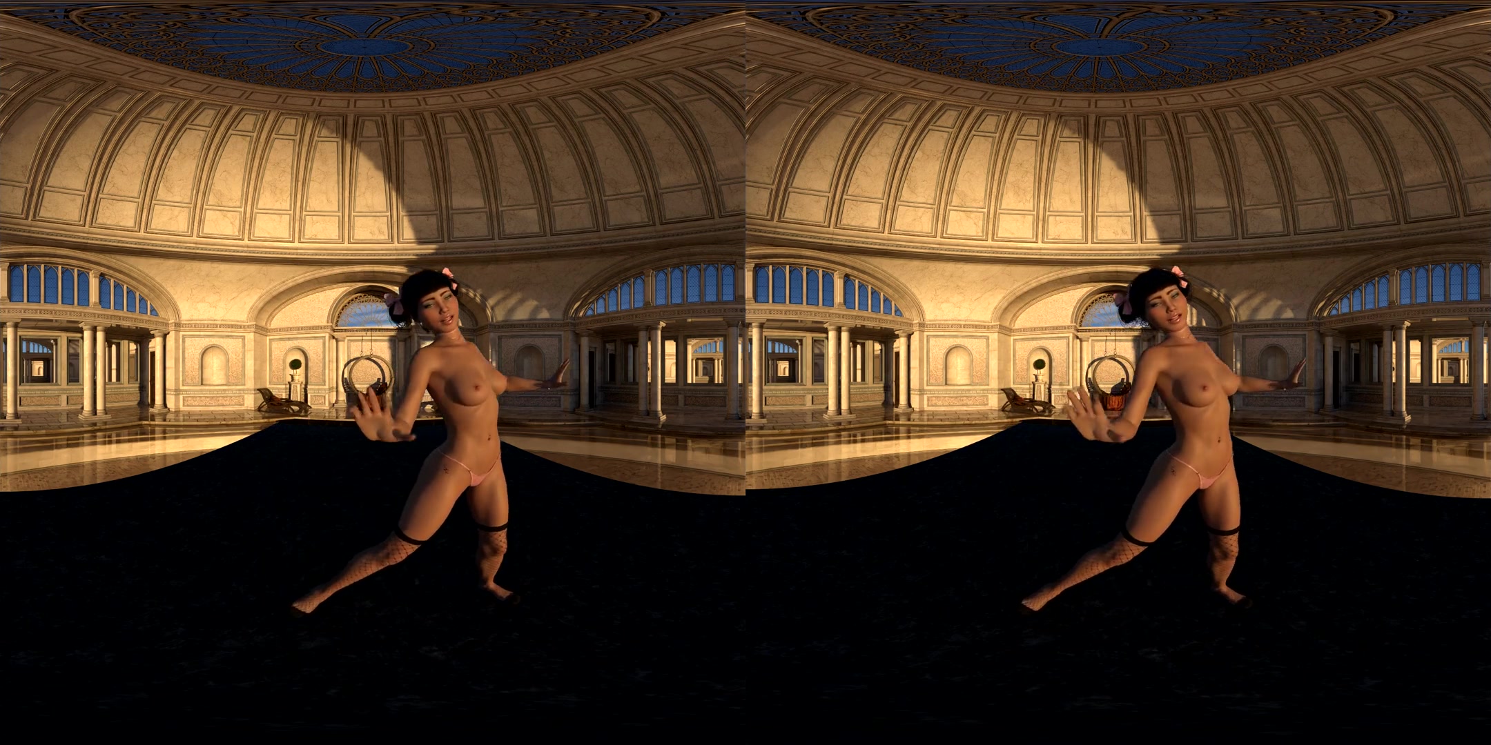 Shimmy Topless - 3D CG VR Solo - SkinRays - SexLikeReal