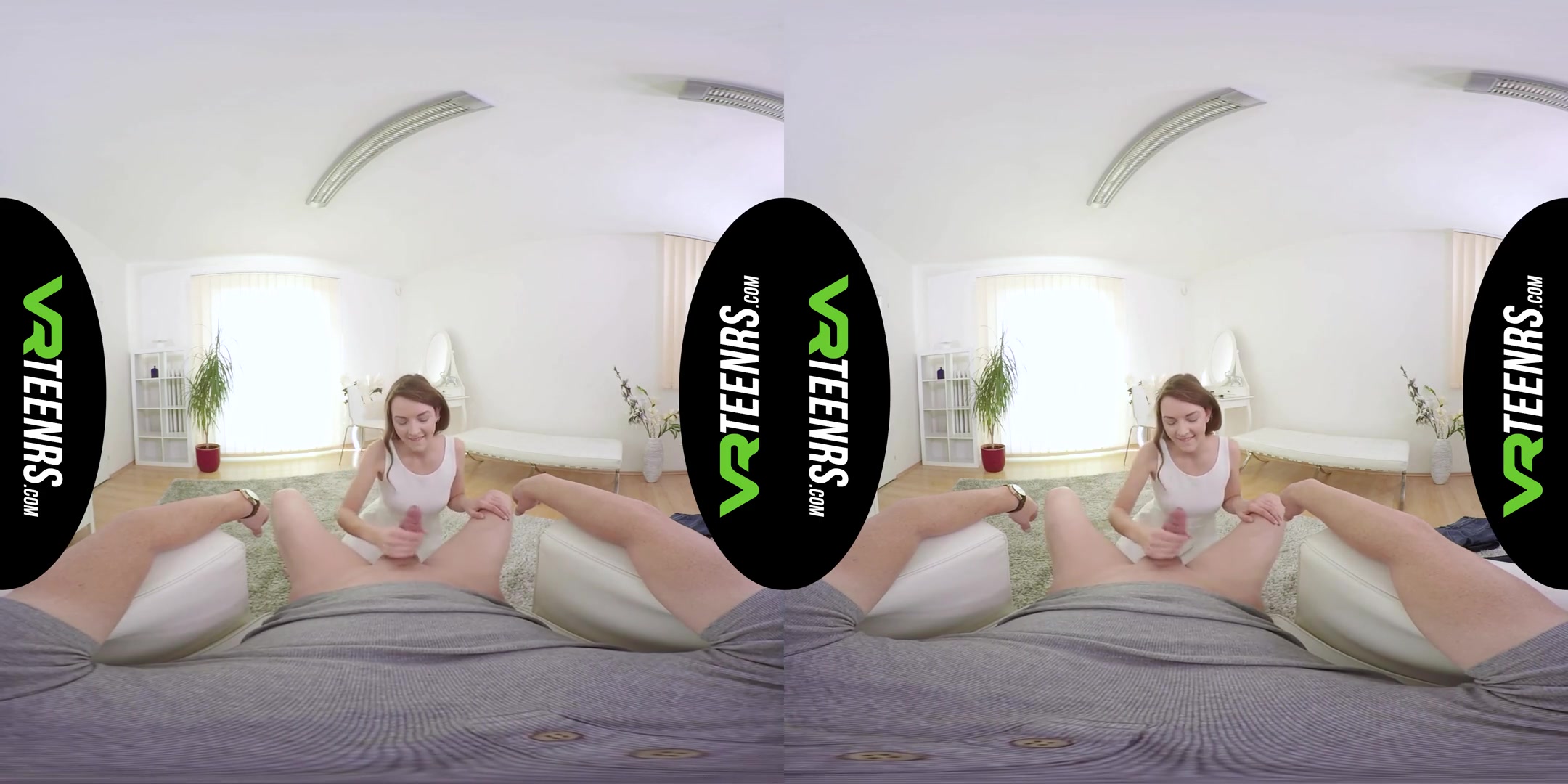 Rebeka Ruby in Lovely teen 18+ Fucked By 2 Cocks VR - VRTeenrs