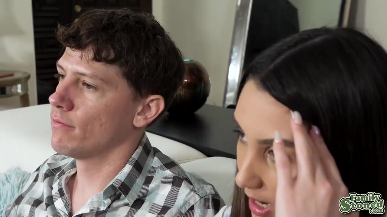 Stepbrother Whips Out His Big Boner For His Stepsister To Slobber