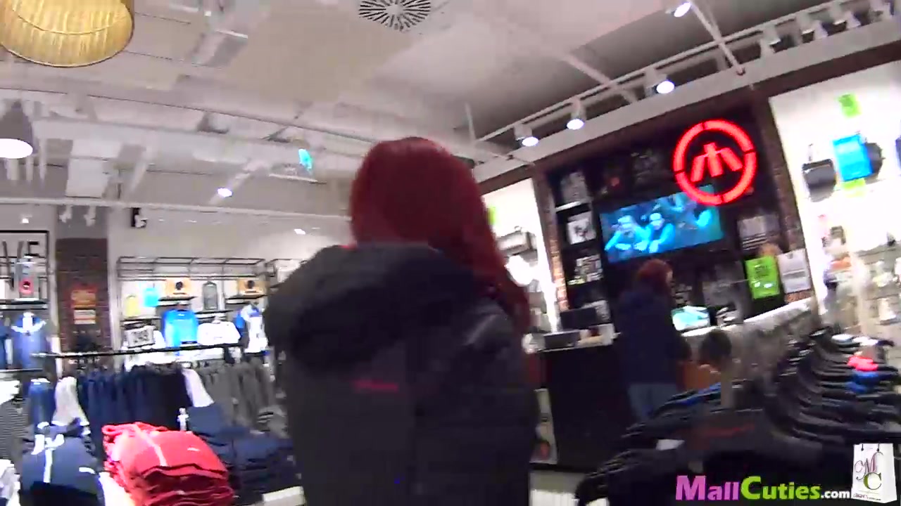 Amateur redhead girl sucking and fucking by MallCuties