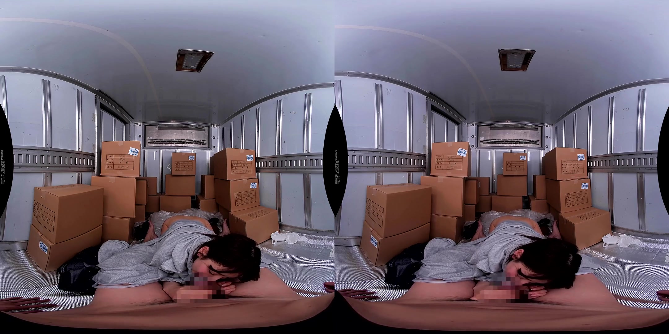 Nozomi Arimura Trapped in a Freezer Truck, she has to Share her Body Heat to Survive 2 - SexLikeReal