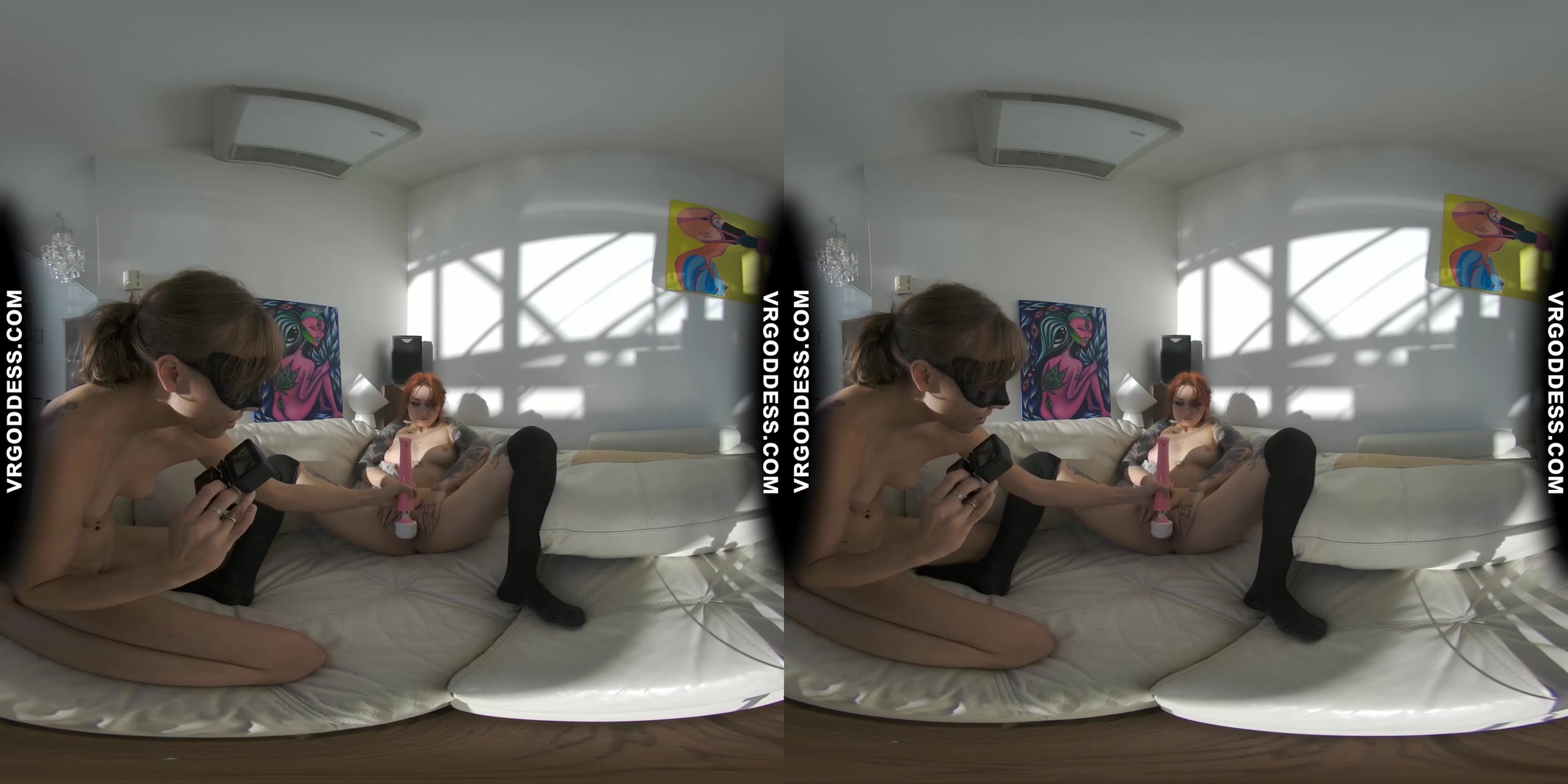 White Casting Couch Private Lesbian Moments Miss Pussycat Giving Cherri Multiple Female Orgasms