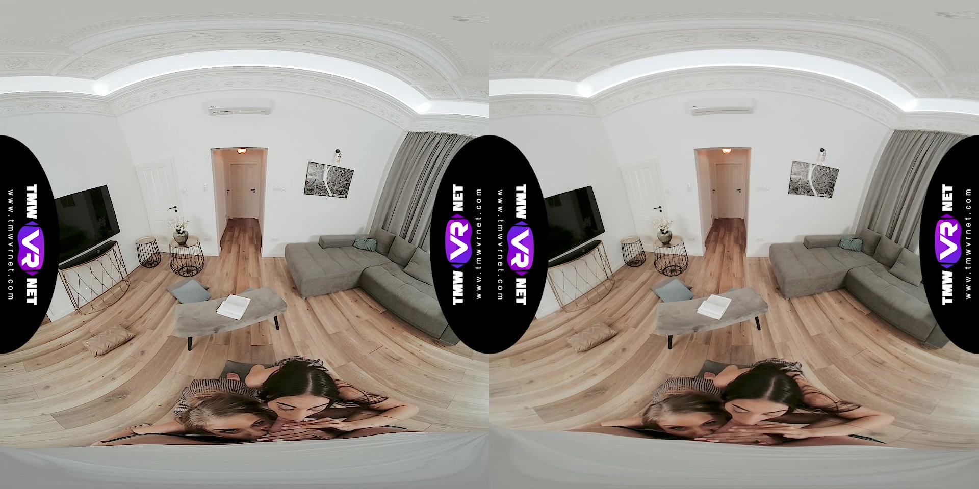 Crazy orgy on the floor