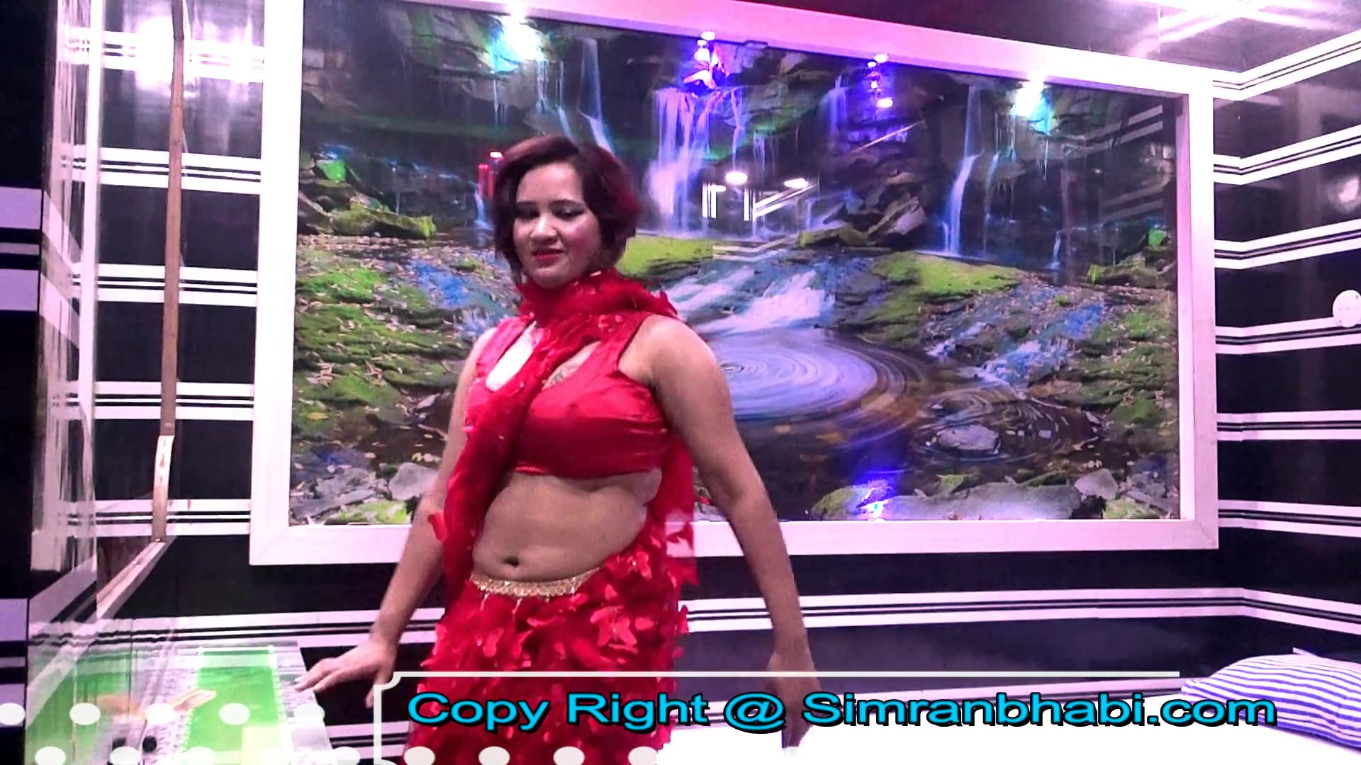 Sexy Simran In Read Saree - Sex Movies Featuring Sexwithsimran