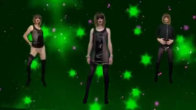 Wank dance as a sissy