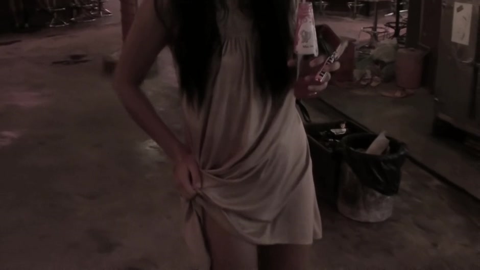 Bella Margo in strip party in a hot vacation porn video