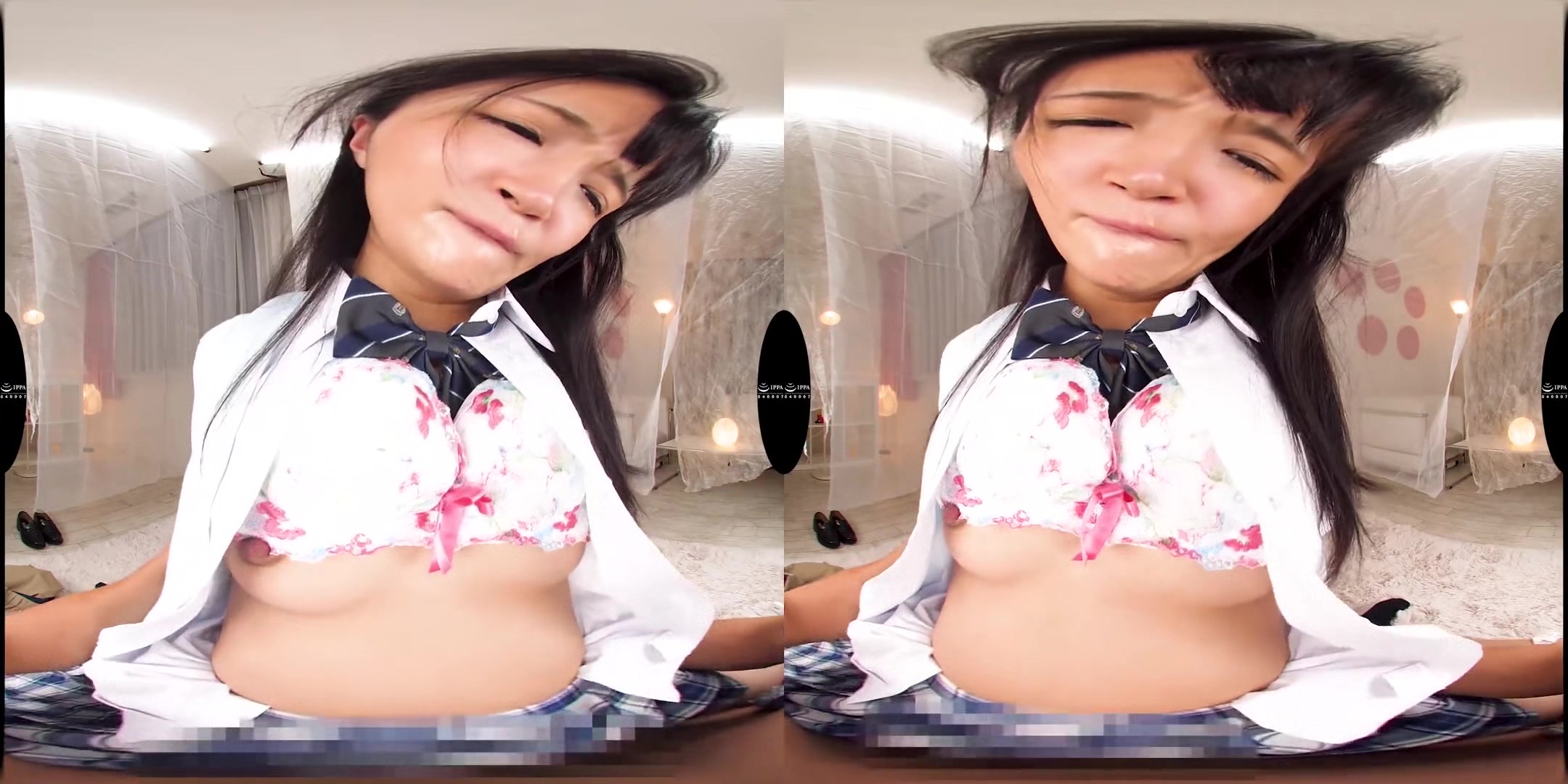 Girl in Uniform: Creampie Sex as she Loses Control - JK Full Service Sex