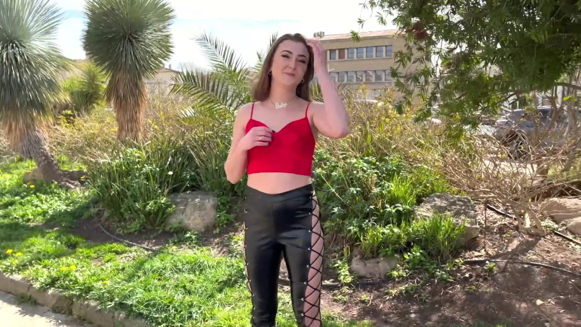 Tracy, 19, was in a hurry to come back!