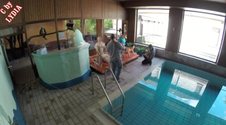 Making Of - 3 Cunts In The Indoor Pool