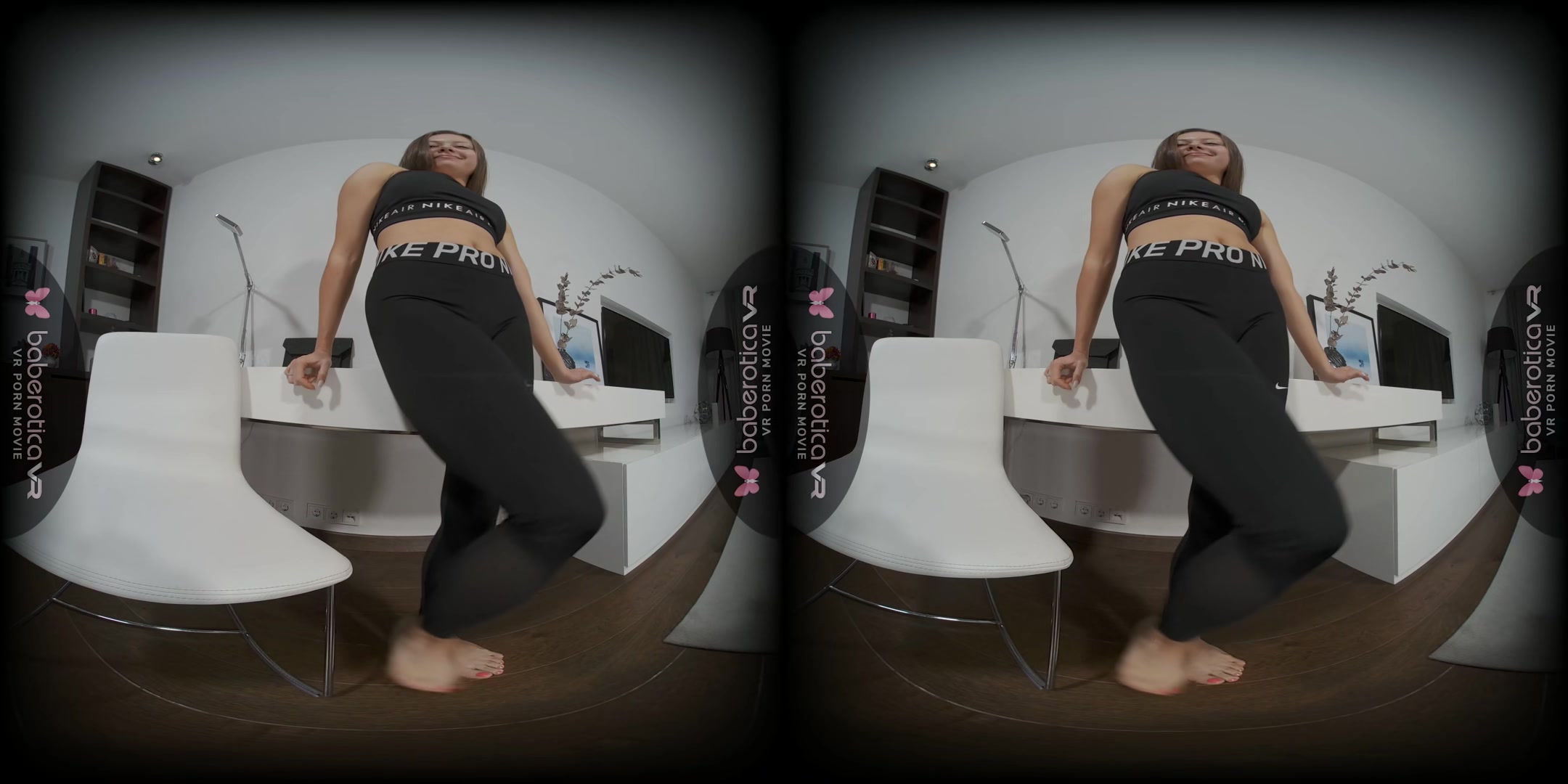 Miledy Spreads Her Legs and Shoves a Dildo Up Her Hot Wet Pussy in VR - BaberoticaVR