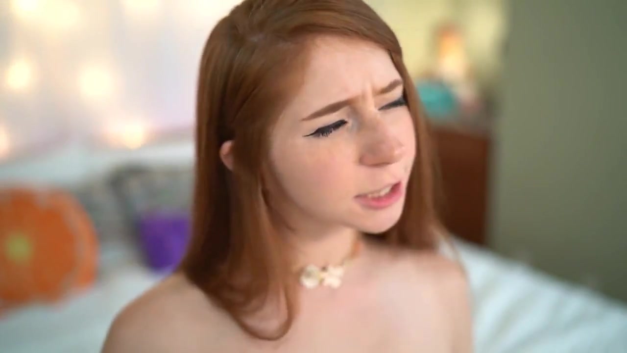 Redhead teen 18+ Outdoor Toying