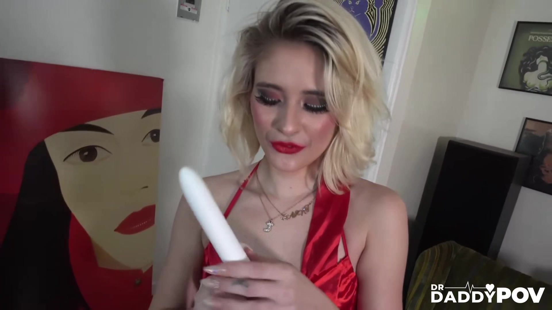 Naughty Jessie Saint Rides Hard Dick While Playing Vibrator