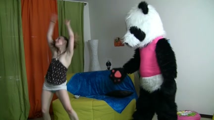 teddy bear with a pink sex tool fuck hotty