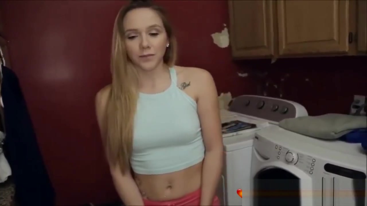 Sexy teen 18+ Stepsister Slurps Step brothers Cock