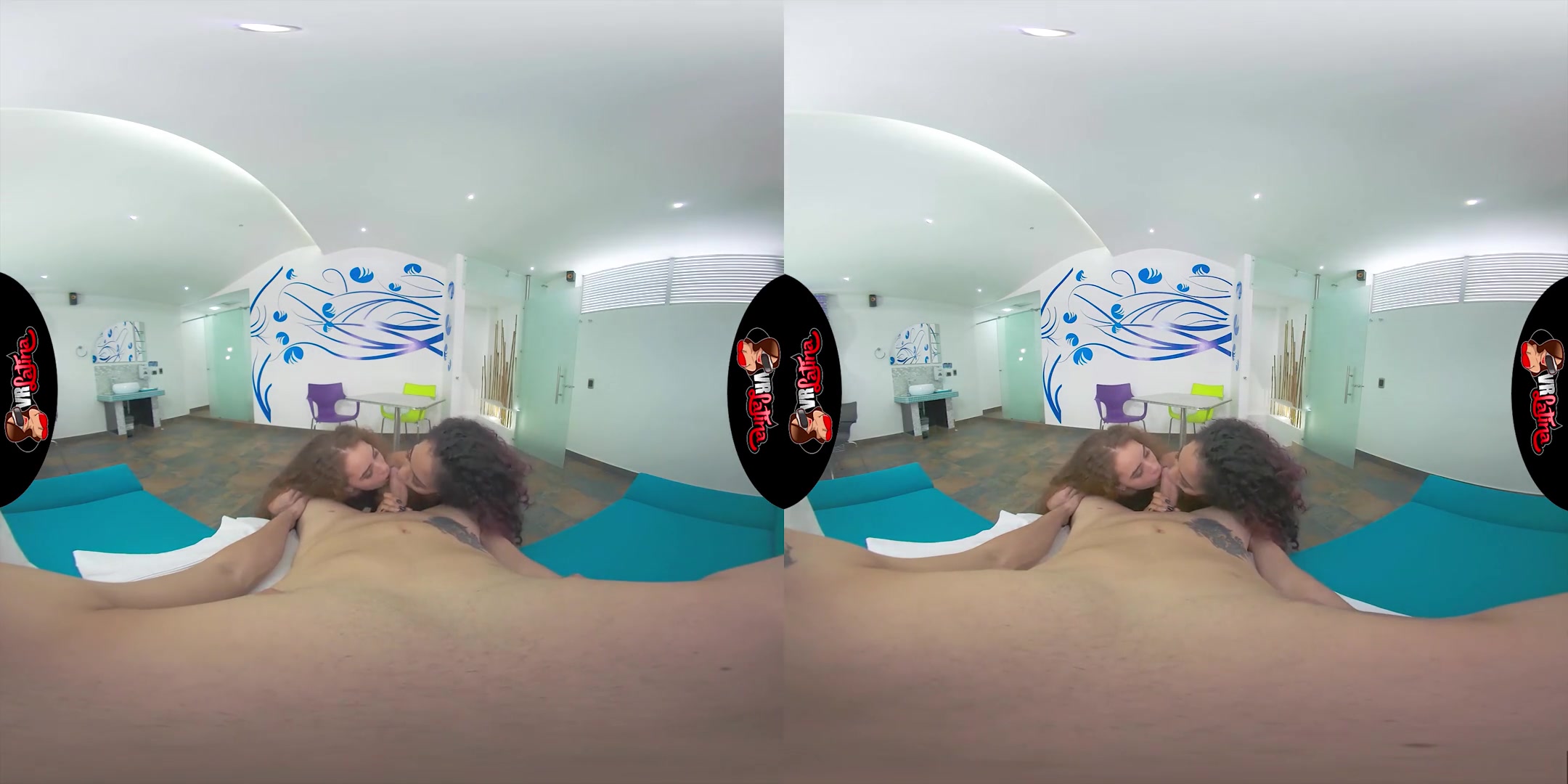 Alejandra Zapata & Karina Rojo in Chocolate Orange - VRLatina