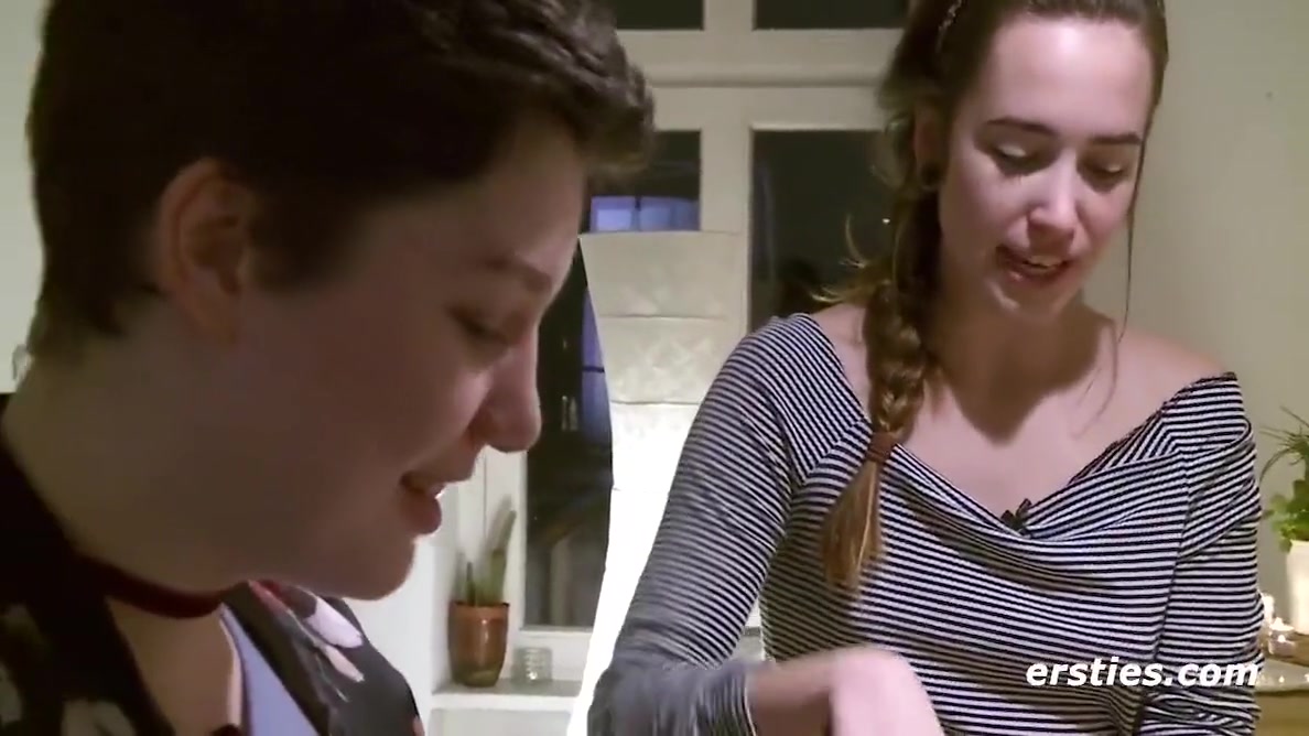 Effie And Birgit First Make An Omelette And Then Love