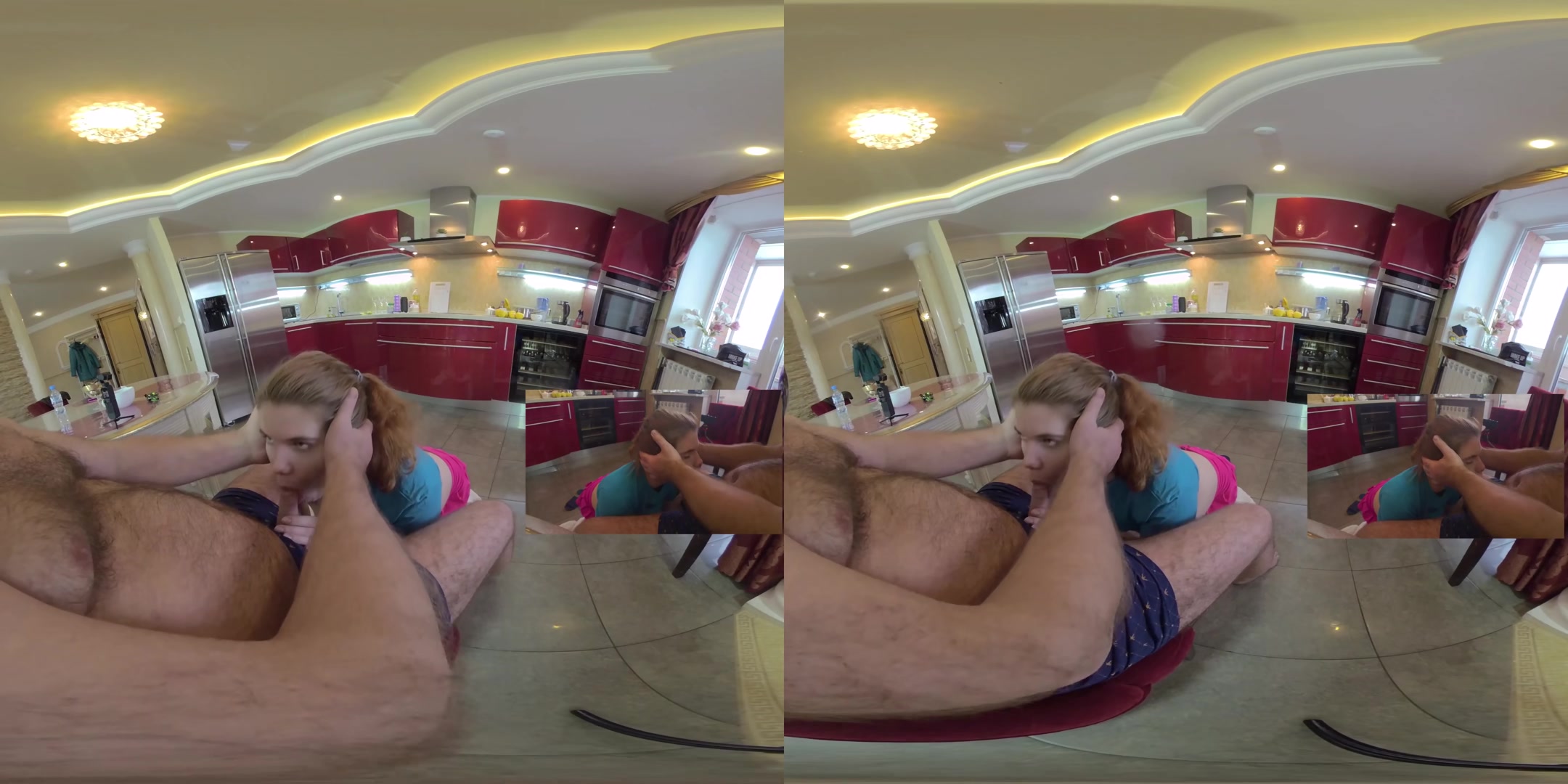 Pregnant Mia Sanders Does Blowjob Morning - VRmodels