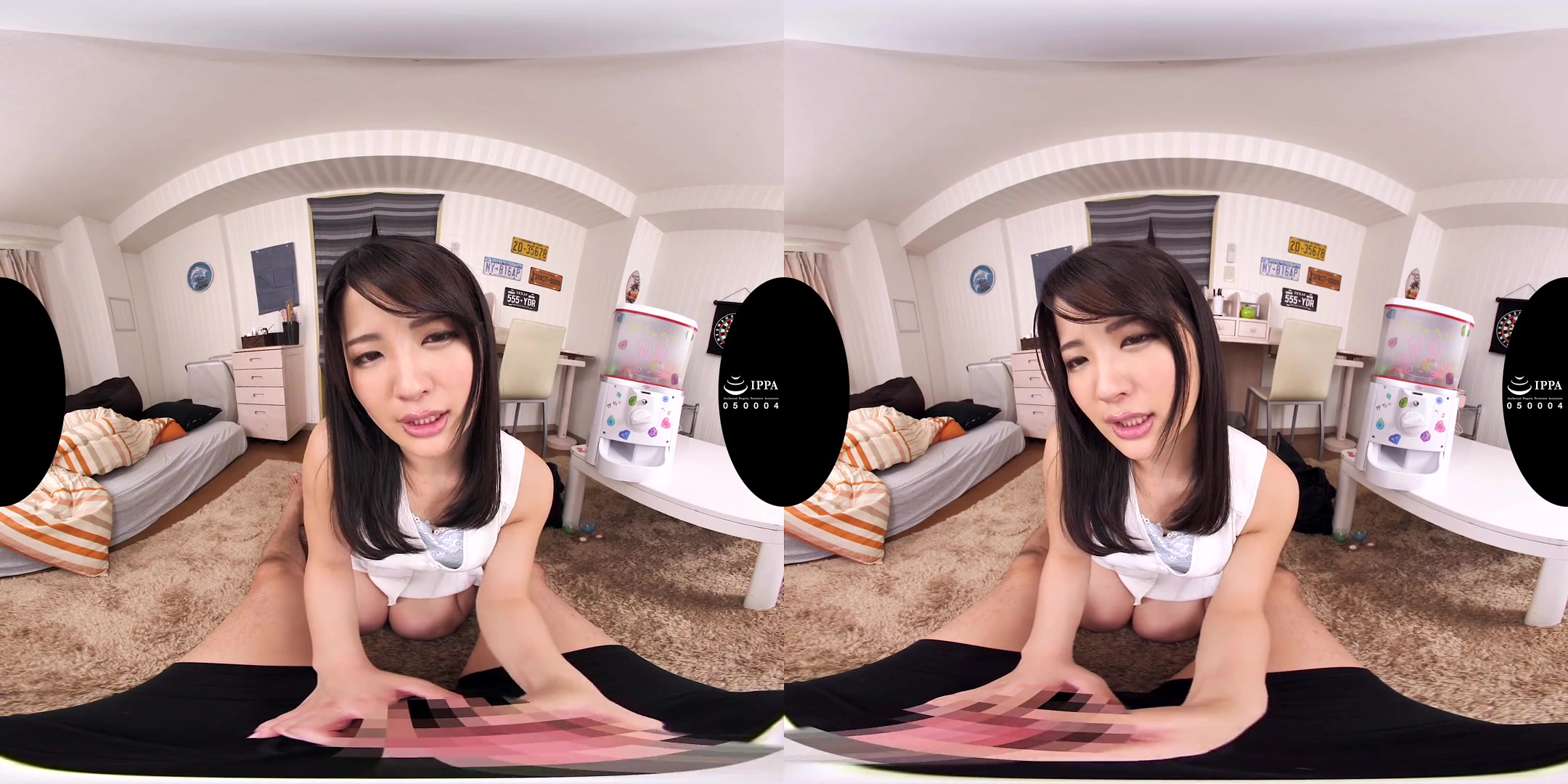 Super Sexy Girl Aoi-Chan Brought Me a Mess 1 - Asian Handjob Big Tits