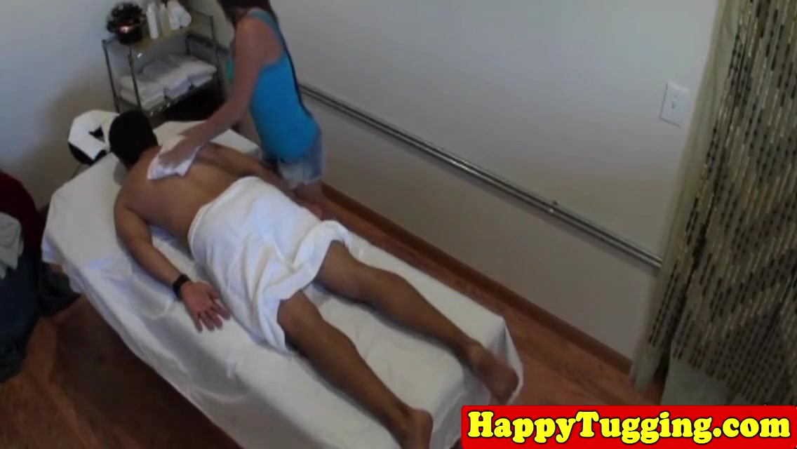 Real Nuru Masseuse Tugs Cock 8 Min