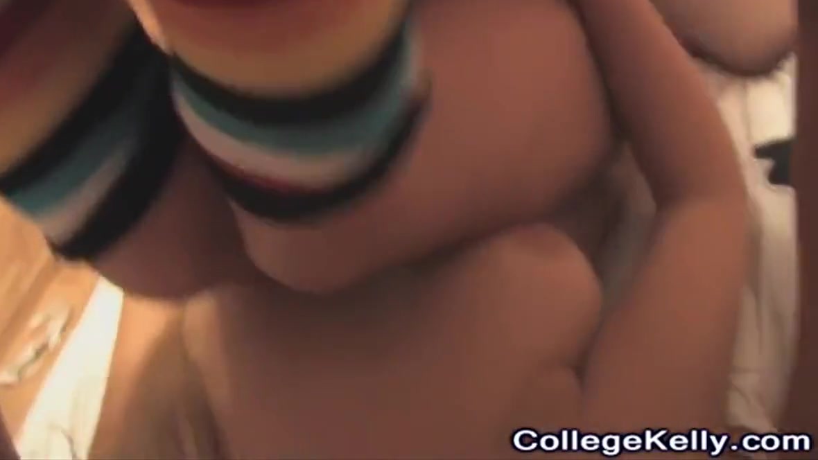 Stockinged College teen 18+ Gets Her Pussy Rammed