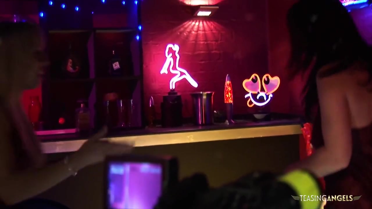 Two Horny Sluts Get Their Tight Cunts And Butts Fucked Together