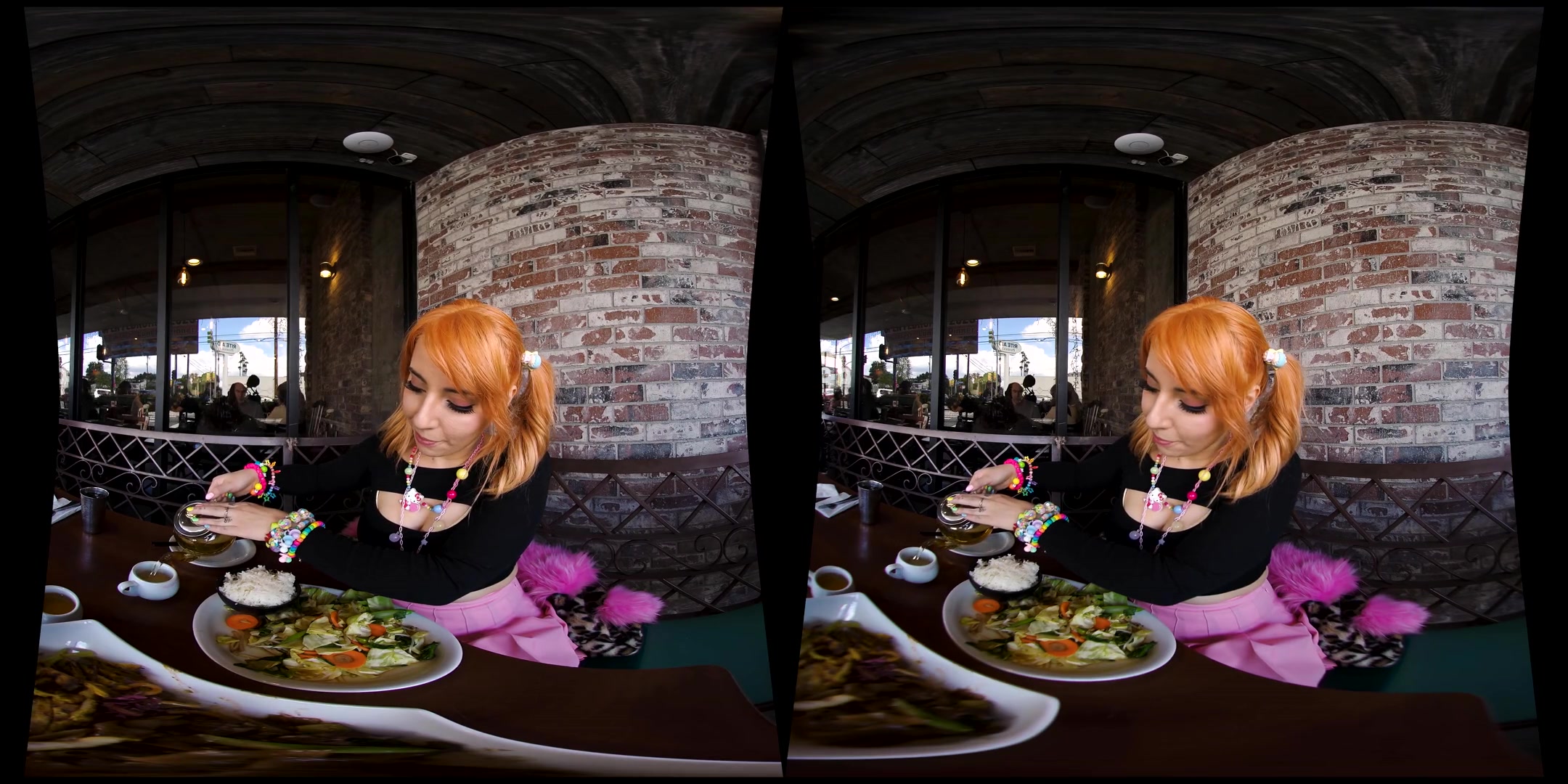 Lunch Date GFE with LumLumxx - Redhead POV Toying