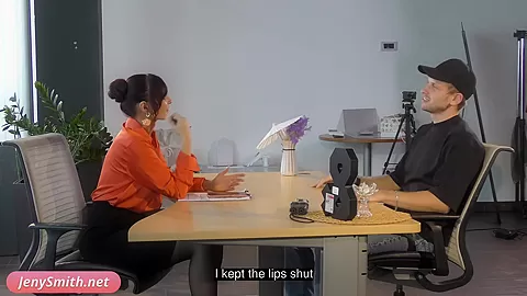 Psychologist 3 ( 2). Jeny Smith got naked and gave him to touch her