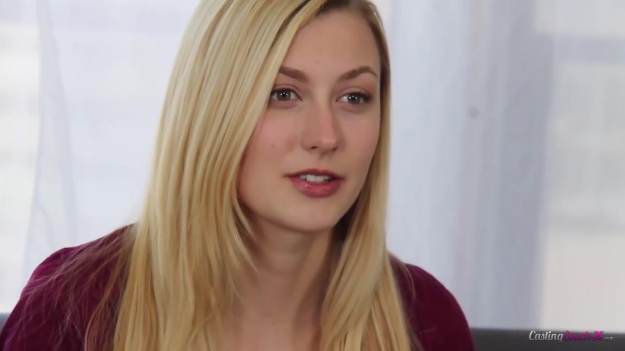 Alexa Graces First Scene teen 18+ Nervous For Her Casting Couch Debut