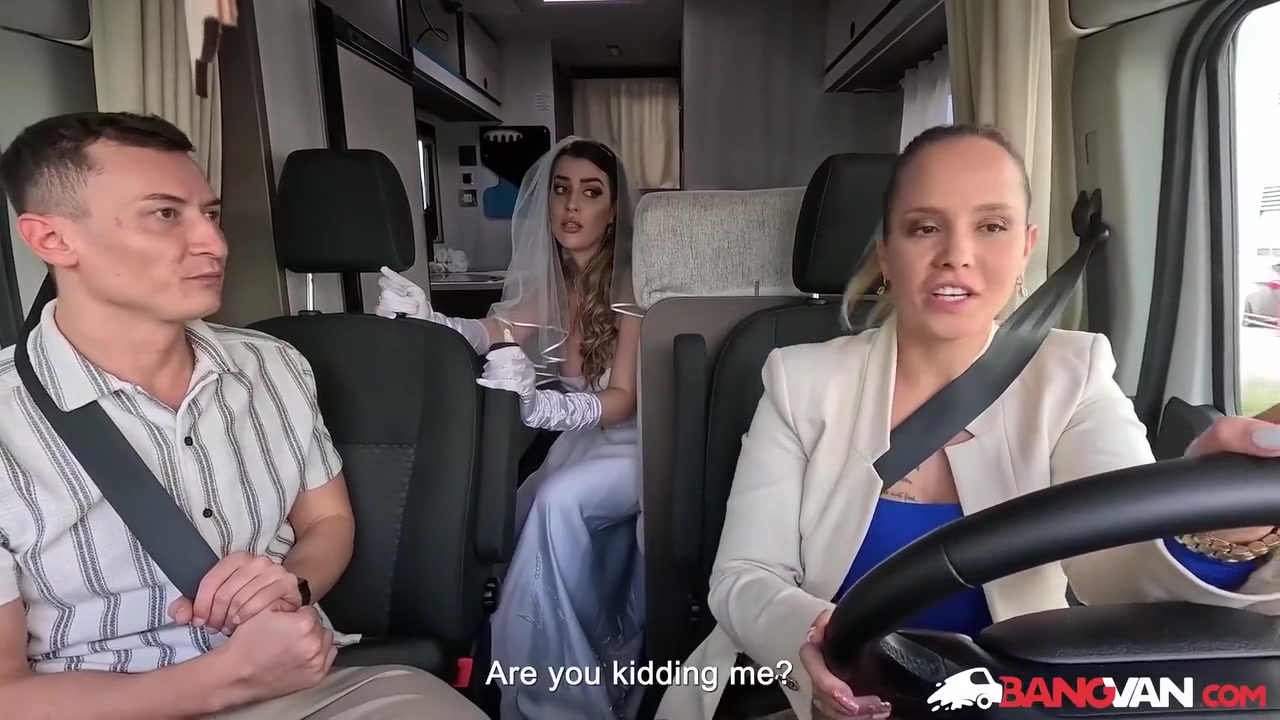 Bangvan In Weddting Dress Got Cheated And Seeks Payback! With Jennifer Mendez, Marica Chanelle And Runaway Bride