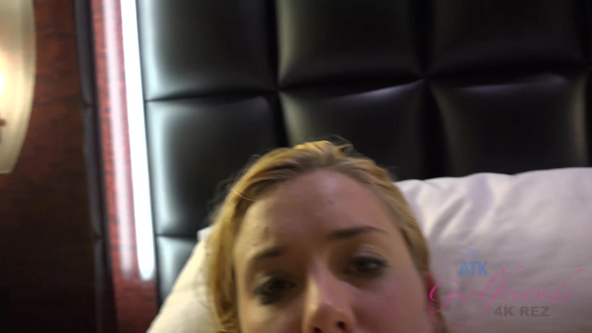 Haley Bends Forward To Take You Doggy Style, And She Loved It So Much That She Begs For A Creampie