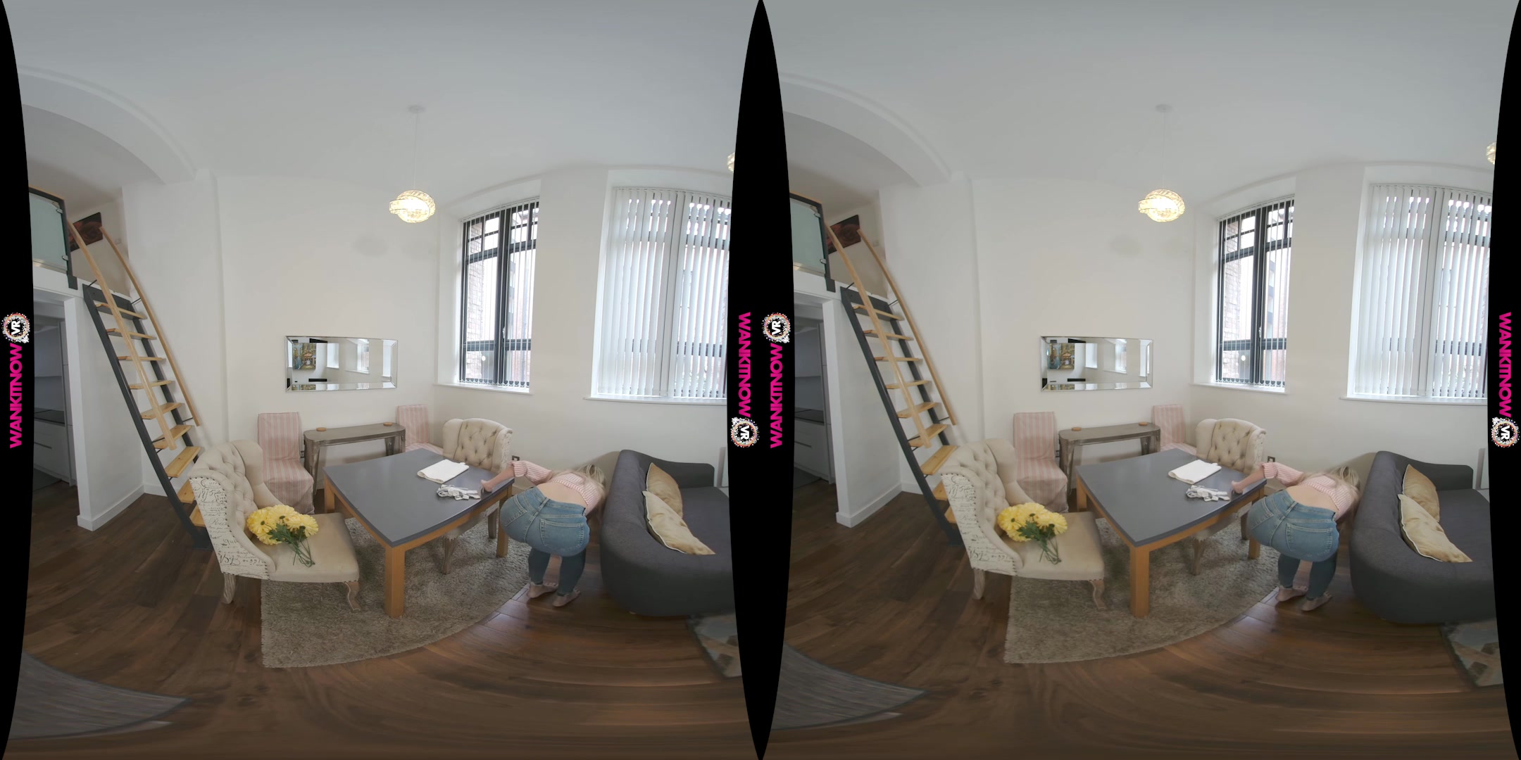 Wank Before Your Wife Gets Home featuring Amber Jayne - WankitNowVR